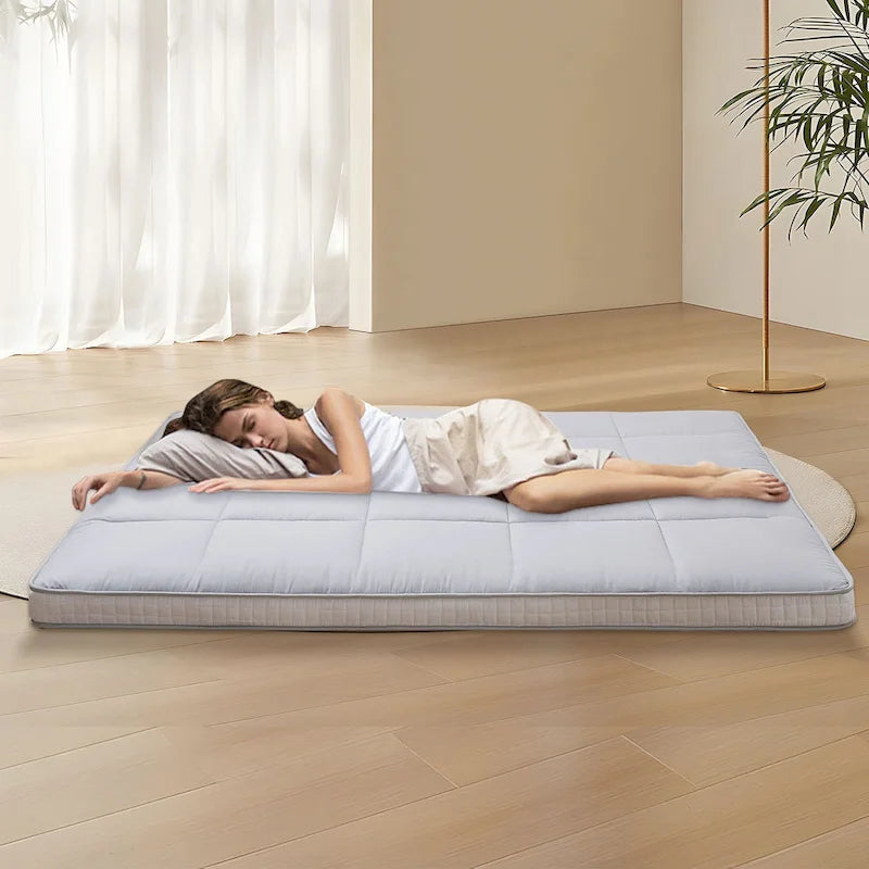 Matelas Futon Japonais Enroulable avec Sac de Rangement
