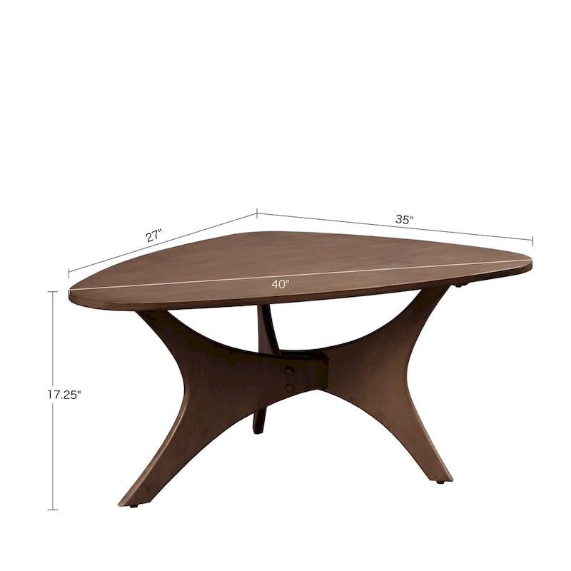 Table basse en bois Blaze Triangle