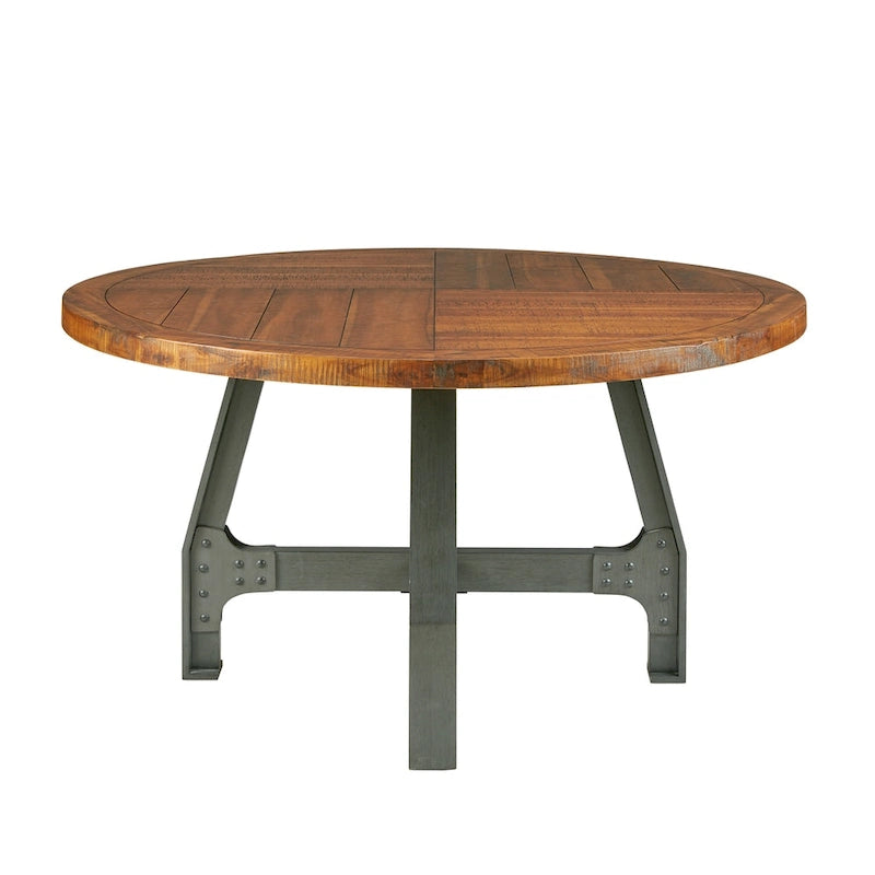 Table ronde de salle à manger/réunion Lancaster - ambre/graphite