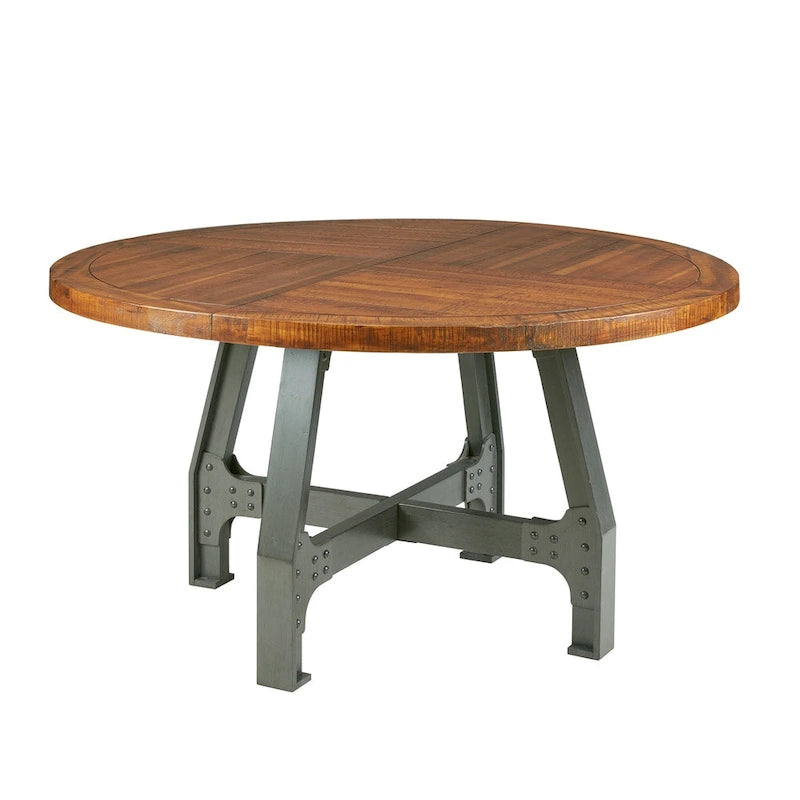 Table ronde de salle à manger/réunion Lancaster - ambre/graphite