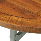 Table ronde de salle à manger/réunion Lancaster - ambre/graphite