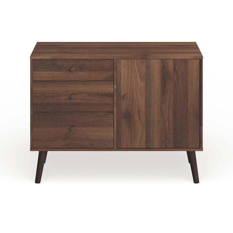 Buffet/bahut moderne du milieu du siècle à 3 tiroirs Horsens