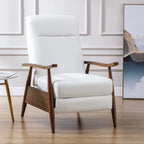 Fauteuil inclinable à pousser en bois Sienna