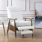Fauteuil inclinable à pousser en bois Sienna