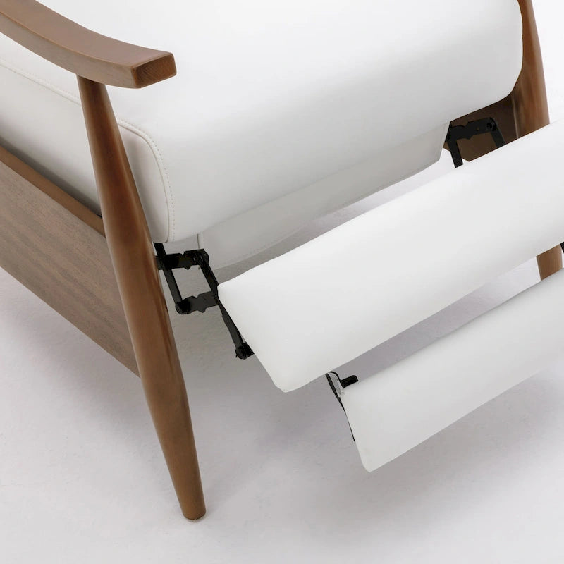 Fauteuil inclinable à pousser en bois Sienna