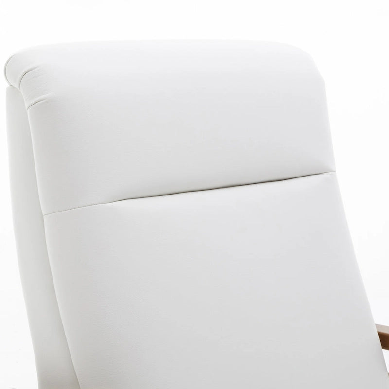 Fauteuil inclinable à pousser en bois Sienna
