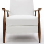 Fauteuil inclinable à pousser en bois Sienna
