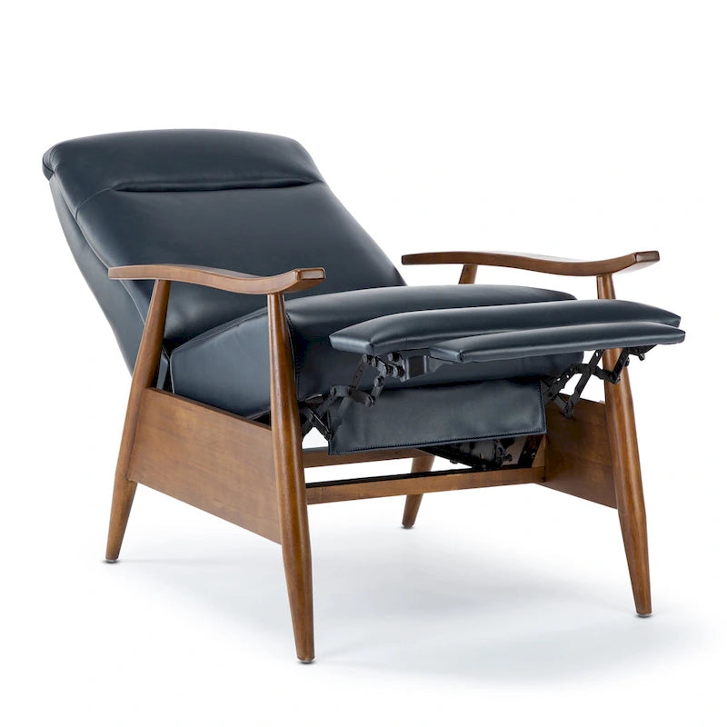 Fauteuil inclinable à pousser en bois Sienna