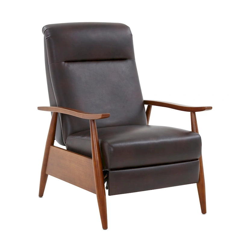 Fauteuil inclinable à pousser en bois Sienna