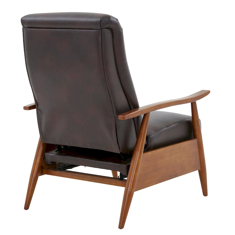 Fauteuil inclinable à pousser en bois Sienna