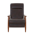 Fauteuil inclinable à pousser en bois Sienna