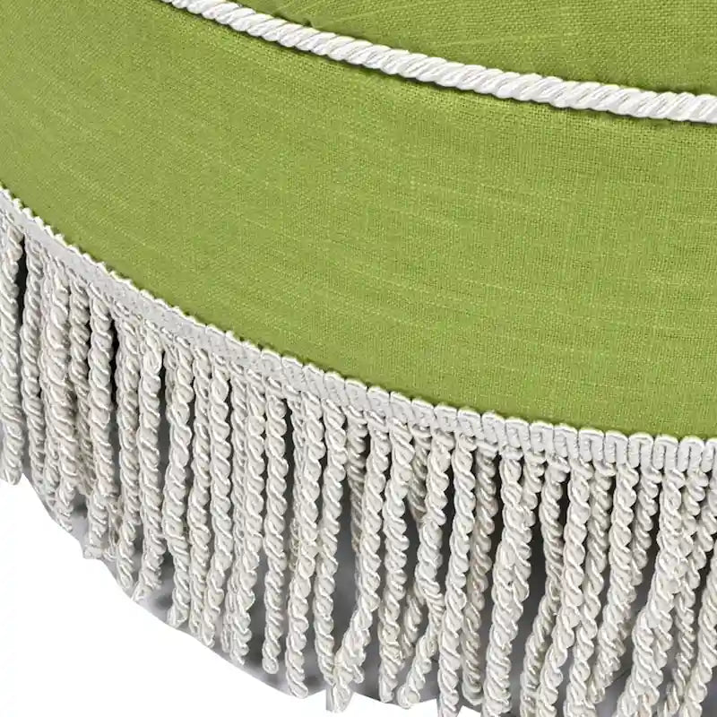 24 Poufs d'appoint ronds rembourrés