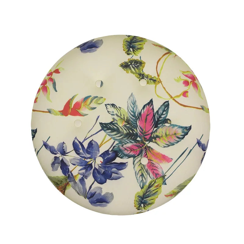 24 Poufs d'appoint ronds rembourrés