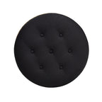 24 Poufs d'appoint ronds rembourrés