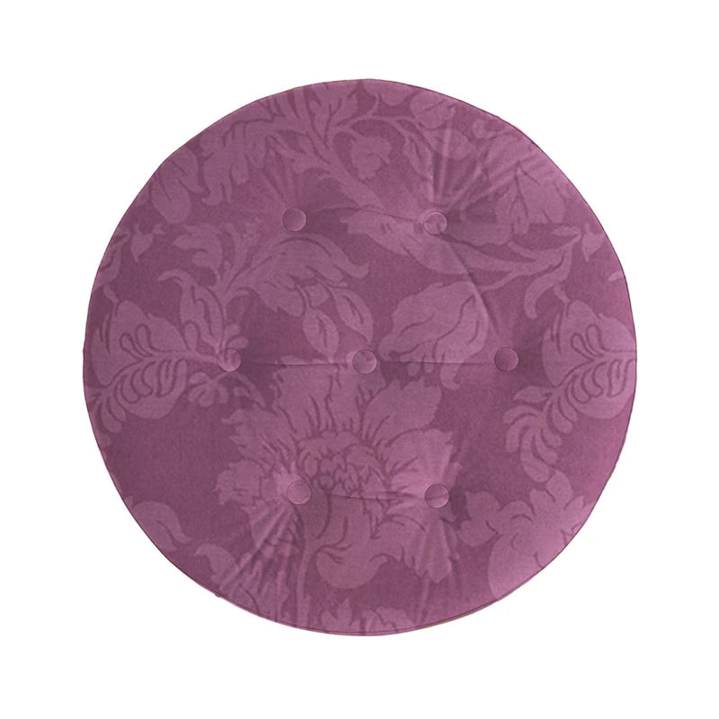 24 Poufs d'appoint ronds rembourrés