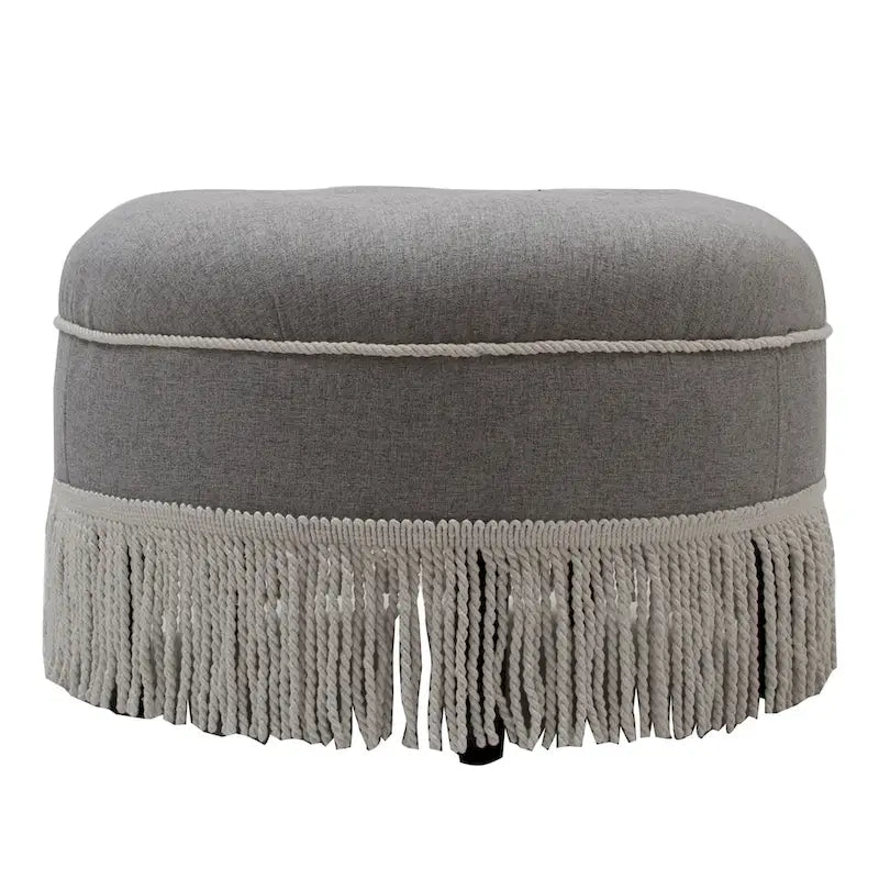 24 Poufs d'appoint ronds rembourrés