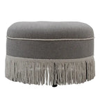 24 Poufs d'appoint ronds rembourrés