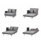 Fauteuil-futon convertible Boston de Artdeco Home