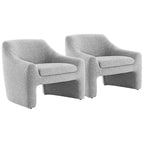 Fauteuil d'appoint surdimensionné Tracy Modern