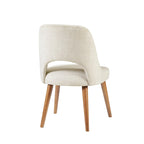 Chaises de salle à manger capitonnées Nola avec dossier ajouré