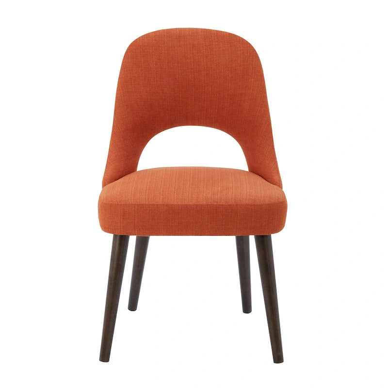 Chaises de salle à manger capitonnées Nola avec dossier ajouré