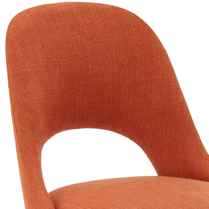 Chaises de salle à manger capitonnées Nola avec dossier ajouré