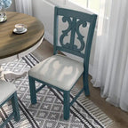 Chaises de salle à manger en bois Sylmer Farmhouse