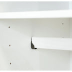 Armoire 3 portes Cosmo en bois massif à 100 % avec portes en bois massif ou portes miroir