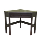 Bureau d'angle informatique Lincoln en bois massif/MDF