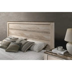 Collection de chambre à coucher 6 pièces King Imerland Contemporary Blanc délavé