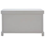 Banc de rangement tissé marron Euphemia - 34Lx16Px20H