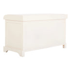 Banc de rangement tissé marron Euphemia - 34Lx16Px20H
