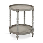 Table d'appoint ronde en bois Bellport