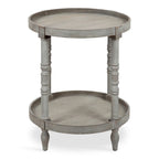 Table d'appoint ronde en bois Bellport