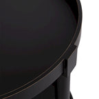 Table d'appoint ronde en bois Bellport
