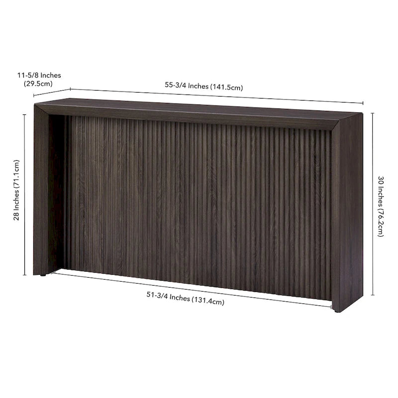 Console rectangulaire large Piedmont 56 - 55,75 de large