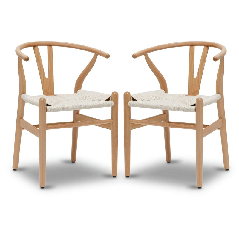 Chaises Weave – Structure en bois massif