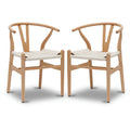 Chaises Weave – Structure en bois massif