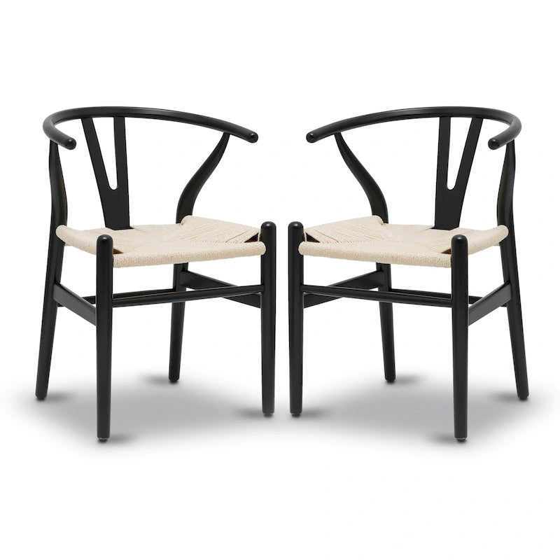 Chaises Weave – Structure en bois massif