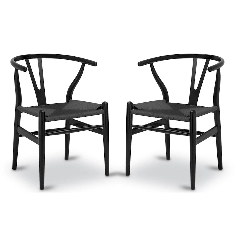 Chaises Weave – Structure en bois massif