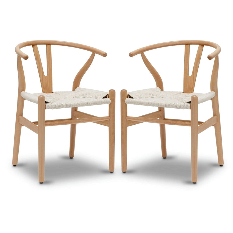 Chaises Weave – Structure en bois massif