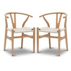 Chaises Weave – Structure en bois massif