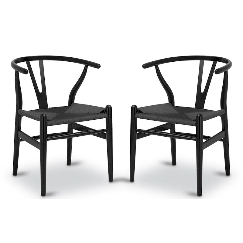 Chaises Weave – Structure en bois massif