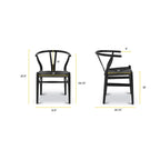Chaises Weave – Structure en bois massif