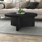 Table basse ronde large Holm de 36 po – 36 po de large