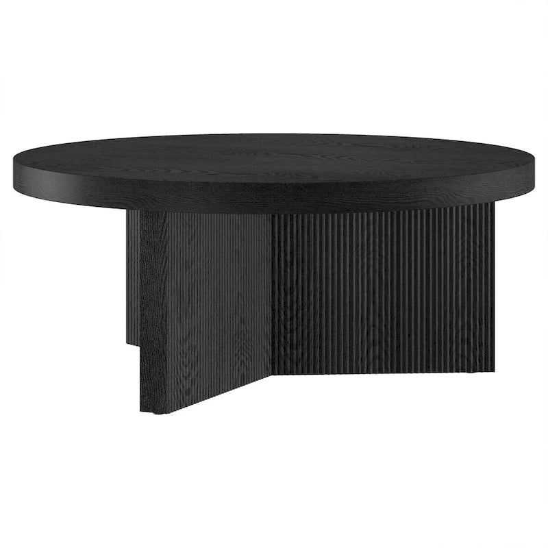 Table basse ronde large Holm de 36 po – 36 po de large