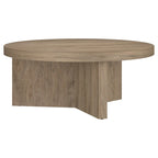 Table basse ronde large Holm de 36 po – 36 po de large