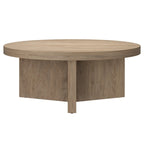 Table basse ronde large Holm de 36 po – 36 po de large
