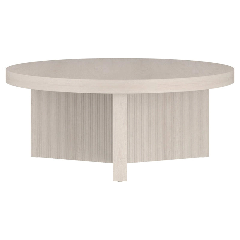 Table basse ronde large Holm de 36 po – 36 po de large