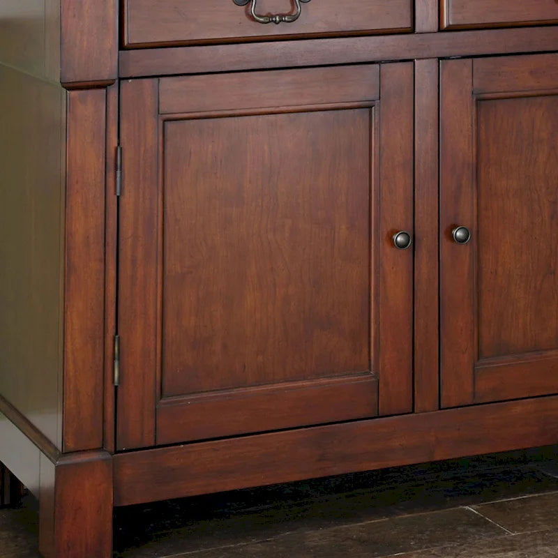 Buffet en merisier rustique Aspen